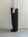 画像2: ASEEDONCLOUD(アシードンクラウド) Handwerker-ハンドベイカー- HW Corduroy Wide Trousers-ブラウン