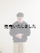画像: alvana(アルヴァナ) TURI-AMI 60s SHAPE SWEAT ブラック