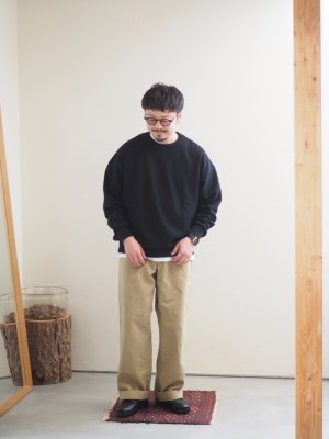 画像14: alvana(アルヴァナ) TURI-AMI 60s SHAPE SWEAT ブラック