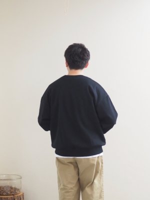 画像3: alvana(アルヴァナ) TURI-AMI 60s SHAPE SWEAT ブラック