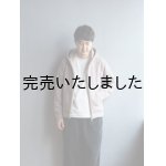 画像: 【再入荷】Still By Hand(スティルバイハンド) ジップパーカー グレージュ