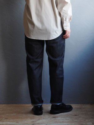 再入荷】Still By Hand(スティルバイハンド) 1タックテーパードデニム