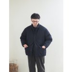 画像: Still By Hand(スティルバイハンド) フレンチダックダウンジャケット インクブラック