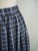 画像11: DUI JUJUDHAU(デュイ ズーズーダウ)GATHER SKIRT BLACK CHECK(COTTON LINEN)