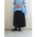 画像: DUI JUJUDHAU(デュイ ズーズーダウ)GATHER SKIRT L/C BLACK