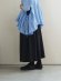 画像2: DUI JUJUDHAU(デュイ ズーズーダウ)GATHER SKIRT L/C BLACK