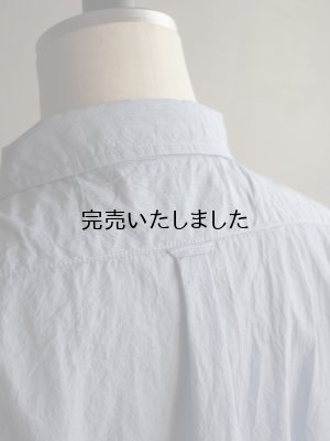 ENDS and MEANS(エンズアンドミーンズ) Nizza Shirts サックス ENDS and MEANS(エンズアンドミーンズ) Nizza Shirts サックス