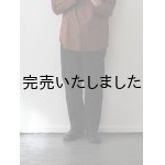 画像: ENDS and MEANS(エンズアンドミーンズ) Standard Grandpa 2tac Trousers-ブラウンヘリンボーンダブルフェイスウール