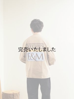 画像1: ENDS and MEANS(エンズアンドミーンズ) IMAGES L/S Tee ブラウン