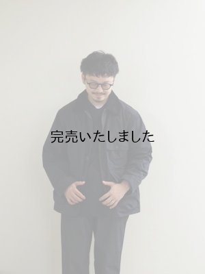 画像1: ENDS and MEANS(エンズアンドミーンズ) Hunting Jacket ブラック