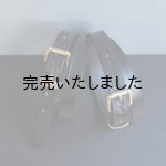 画像: HERALDIC BELTS-BRIDLE LEATHER 3/4inch BELT-ブライドルレザーベルト(細幅)ブラック