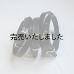 画像: HERALDIC BELTS-BRIDLE LEATHER 3/4inch BELT-ブライドルレザーベルト ブラック