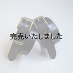 画像: HERALDIC BELTS-BRIDLE LEATHER 5/4inch BELT-ブライドルレザーベルト ゴールドバックル 2カラー展開