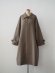 画像3: HONNETE(オネット) New Round Collar Coat-ラウンドカラーコート-glen check