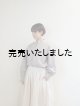 画像: HONNETE(オネット) OVERSIZED TUCK SLEEVE SHIRTS HIGHCOUNT CRUSHED COTTON-グレージュ