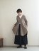 画像23: HONNETE(オネット) V Long Shirts Cardy-カーキ