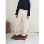 画像: ASEEDONCLOUD(アシードンクラウド) Handwerker-ハンドベイカー- HW Wide Trousers 備前一号 オフホワイト