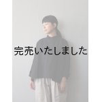 画像: jujudhau(ズーズーダウ)-PRIMP SHIRTS-リネンコットンブラック