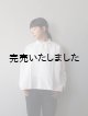画像: 【再入荷】jujudhau(ズーズーダウ) PRIMP SHIRTS-プリンプシャツ-リネンコットンホワイト