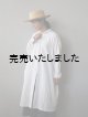 画像: jujudhai(ズーズーダウ) SHIRTS DRESS-シャツドレス-カディホワイト