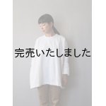 画像: jujudhau(ズーズーダウ) SMALL NECK SHIRTS-スモールネックシャツ-カディホワイト