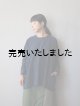 画像: 【再入荷】jujudhau(ズーズーダウ) SMALL NECK SHIRTS-スモールネックシャツ-カディインディゴ