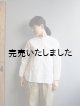 画像: 【再入荷】jujudhau(ズーズーダウ) 12BUTTON-12ボタン-LINEN COTTON WHITE