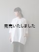 画像: jujudhau(ズーズーダウ) SMALL NECK SHIRTS L/C WHITE