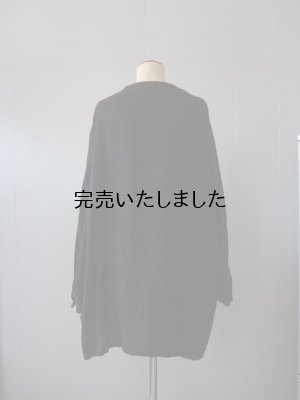 jujudhau(ズーズーダウ) BIB TUNIC-ビブチュニック- LINEN WOOL H.B. - and ordinary.