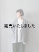 画像: jujudhau(ズーズーダウ) SWEAT CARDIGAN-スウェットカーディガン- THICK D.GRAY(裏起毛)