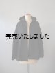 画像: jujudhau(ズーズーダウ) EASY PARKA-イージーパーカ- SWEAT BLACK(裏起毛)