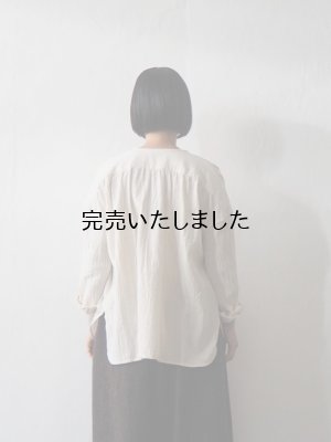 jujudhau(ズーズーダウ) FLY FRONT SHIRTS-フライフロントシャツ