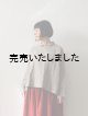 画像: jujudhau(ズーズーダウ) PRIIMP SHIRTS-プリンプシャツ-リネンウールシャンブレー