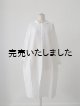 画像: jujudhau(ズーズーダウ) SHIRTS DRESS-シャツドレス-リネンコットンホワイト