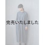 画像: jujudhau(ズーズーダウ) BOX LONG DRESS-ボックスロングドレス- シャンブレー