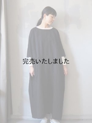 jujudhau(ズーズーダウ) KINCHAKU DRESS-キンチャクドレス- リネン