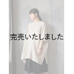 画像: jujudhau(ズーズーダウ) RECTANGLE TUNIC-レクタングルチュニック- リネンナチュラル