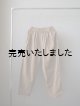 画像: jujudhau(ズーズーダウ) TUCK PANTS-タックパンツ-チノベージュ