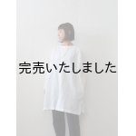 画像: 【再入荷】jujudhau(ズーズーダウ) RECTANGLE TUNIC LINEN COTTON WHITE