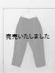 画像: jujudhau(ズーズーダウ) TUCK PANTS-タックパンツ-チノブラック