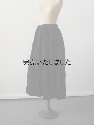 jujudhau(ズーズーダウ) GATHER SKIRT-ギャザースカート-リネン