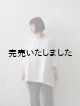 画像: jujudhau(ズーズーダウ) SMALL NECK SHIRTS-スモールネックシャツ-リネンコットンホワイト