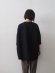 画像3: jujudhau(ズーズーダウ) SMALL NECK SHIRTS-スモールネックシャツ-リネンコットンブラック
