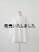 画像: jujudhau(ズーズーダウ) STAND COLLAR SHIRTS-スタンドカラーシャツ-リネンコットンホワイト