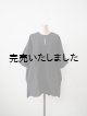 画像: jujudhau(ズーズーダウ) BIB TUNIC-ビブチュニック- リネンコットンブラック