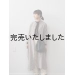 画像: jujudhau(ズーズーダウ) LONG LONG SHIRTS-ロングロングシャツ- リネンナチュラル