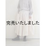 画像: jujudhau(ズーズーダウ) GATHER SKIRT-ギャザースカート- ネップ