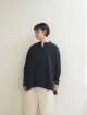 画像: jujudhau(ズーズーダウ) STAND COLLAR SHIRTS-スタンドカラーシャツ-コットンブラック