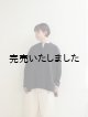 画像: jujudhau(ズーズーダウ) STAND COLLAR SHIRTS-スタンドカラーシャツ-コットンブラック