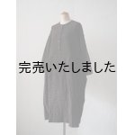 画像: jujudhau(ズーズーダウ) BUTTON DRESS-ボタンドレス- グレーチェック